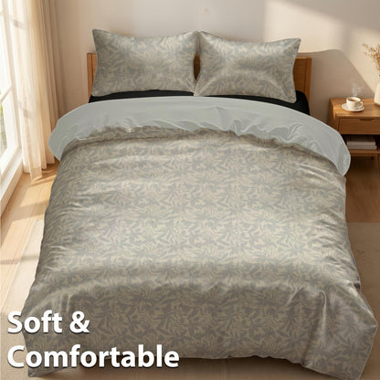 This Classic Three-Piece bedding Made of Rayon Satin Is Straightforward, Stylish, Can Be Washed in a Machine, And Is Appropriate for Any Season. This Luxuriously Soft Four-Piece Set Is Ideal for a Family Bedroom And Also Serves As a Wonderful Presen