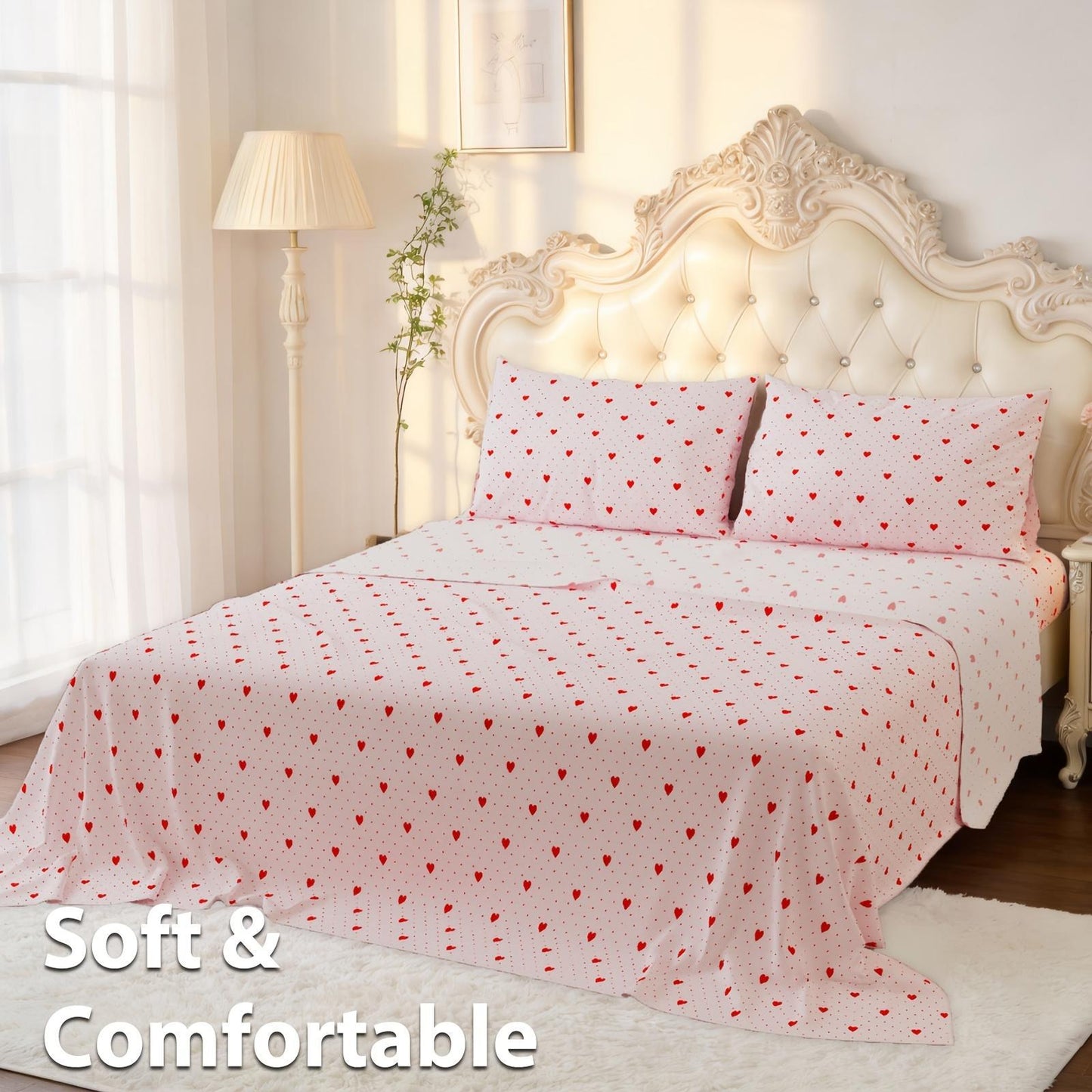 4pcs Leopard Print Queen Bed Sheets Set, Fitted Sheet with Deep Pocket + Flat Sheet + 2 Pillowcases, Taupe/Black Leopard Luxe Print, High-End & Luxe Look, Soft Brushed Microfiber, Breathable & Machine-Washable, All-Season, Guest Room & Holiday Gifts