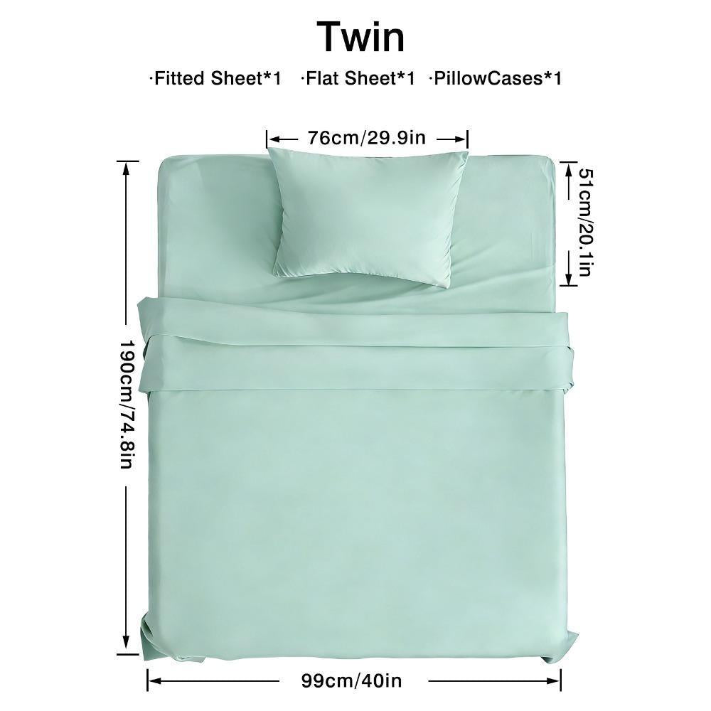 Custom Made 3pcs/ 4pcs Vintage Luxury Bedding | Includes Fitted Sheet, Flat Sheet, Pillowcases | All-Season, Machine Washable, Soft Polyester, Fade and Shrink Resistant, Hotel Quality, Ideal for Halloween Gift