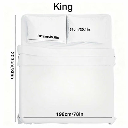 4pcs Bamboo Blend Bed Sheet Set-Flat Sheet, Fitted Sheet And 4 Pillowcases, Luxury Breathable Sheet Set, Ultra Soft Sheet for Hot Sleepers, Deep Pocket, King/Queen/Full/Twin